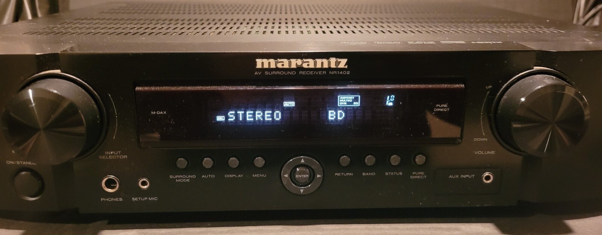 5.1chAVアンプ Marantz(マランツ) NR1402 Marantz NR 1402 5.1 Channel 50 Watt Receiver for sale online