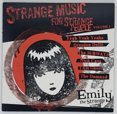 STRANGE MUSIC FOR STRANGE PEOPLE CD 2006 Emily The Volume 1 Dark