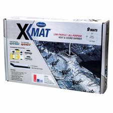 Eastwood X-Mat 9 Piece 18x31 inch Noise And Heat Deading Resistant Reducer Foam