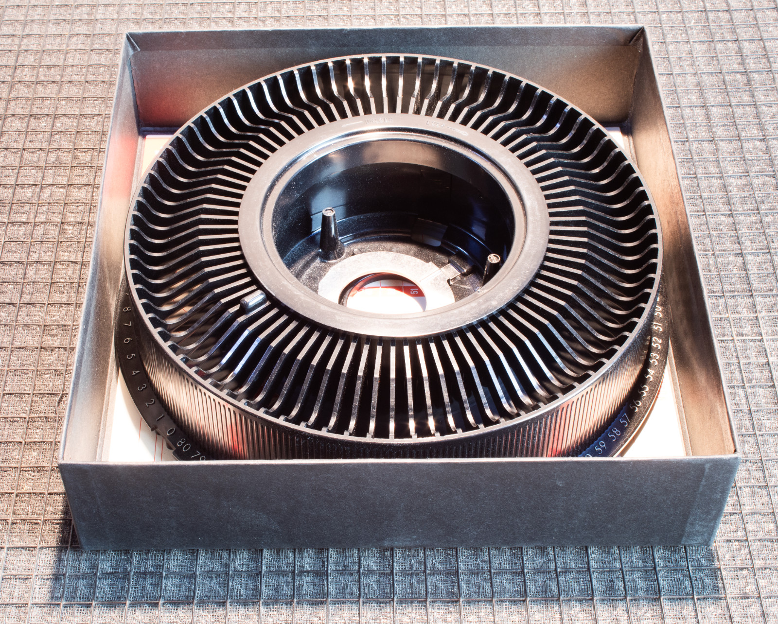 Kodak Carousel Transvue 80 Slide Tray in Original Box Genuine Holder