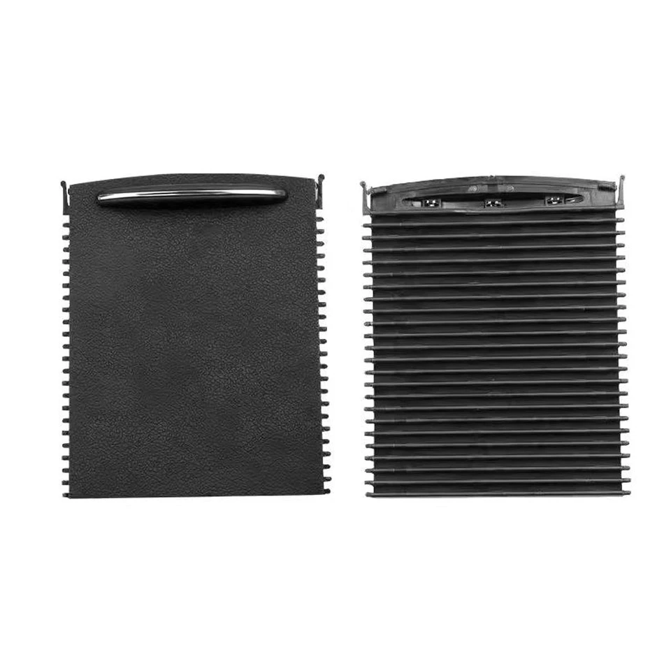 Cubierta persiana enrollable consola central negra para Mercedes Benz Clase C W203 2000-2007 Foto 3 de 4