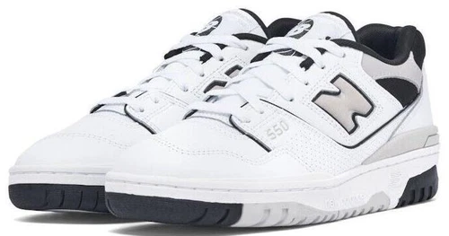 New Balance 550 White Grey Black W