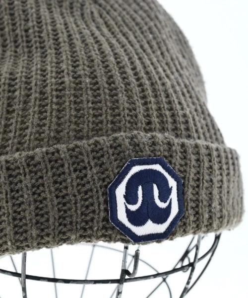 WTAPS Knit Cap/Beanie Khaki F 2200465186228 - Image 3 of 3