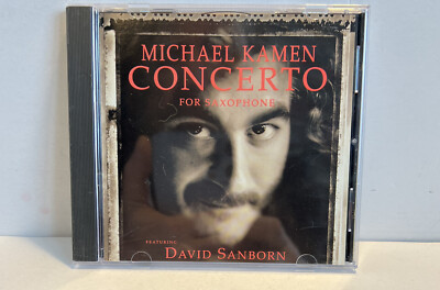 Concerto for Saxophone by Michael Kamen (CD 1990, Warner Bros) USA