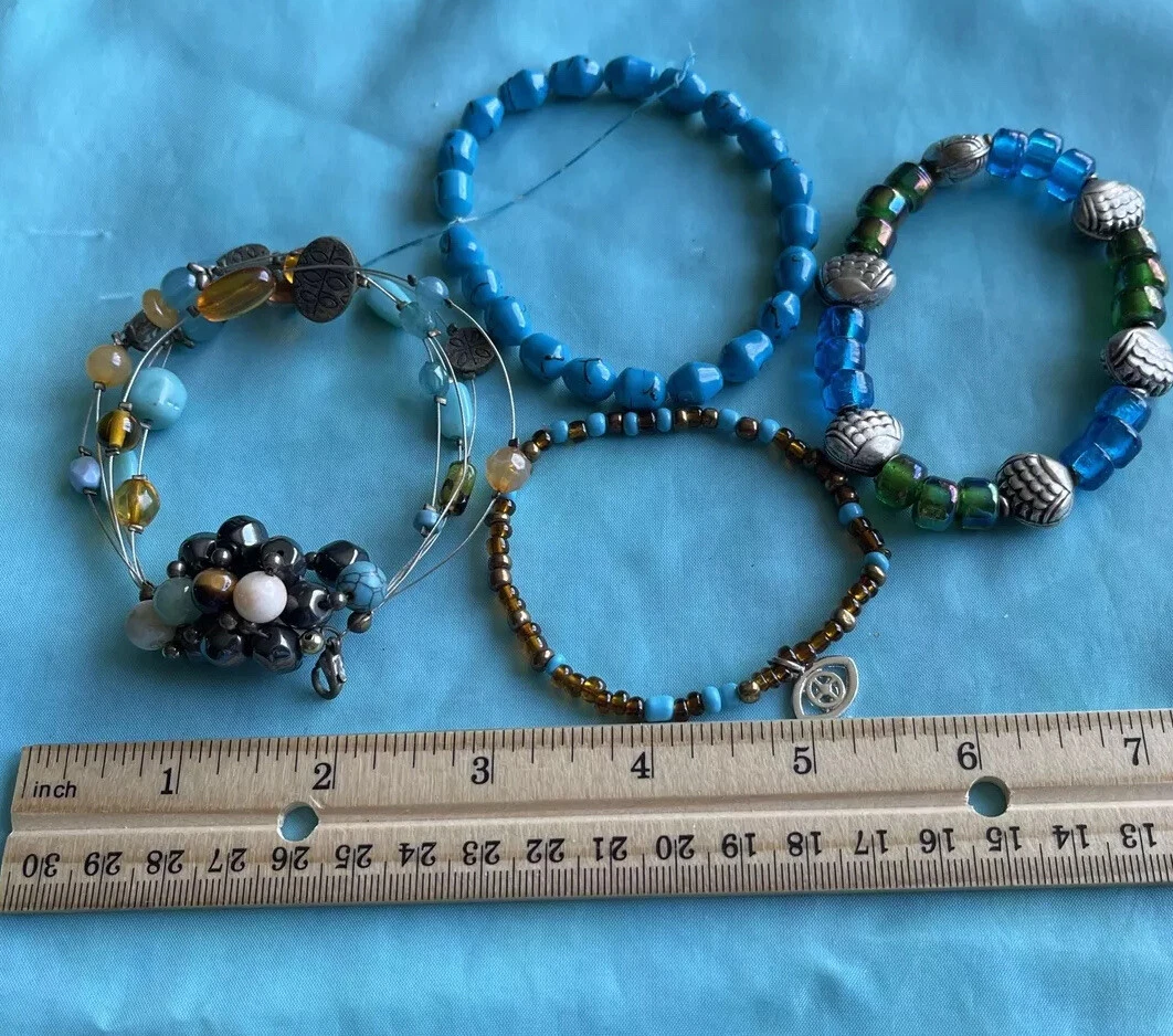 Crafting Create Repurpose Wear Bead Bracelets CRF7-46