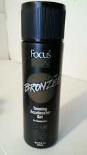 Lot Of 2 Focus 21 Bronzee tanning accelerator gel 8 oz