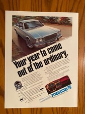 1976 Mazda Cosmo Car Ad - Hmmm Mazda'76 Not Your Ordinary Car -