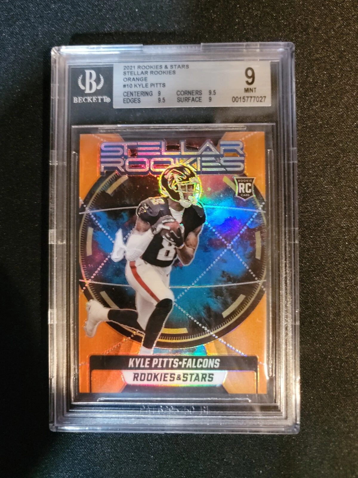 Kyle Pitts Panini Rookies & Stars Stellar Rookies #SR10 Orange