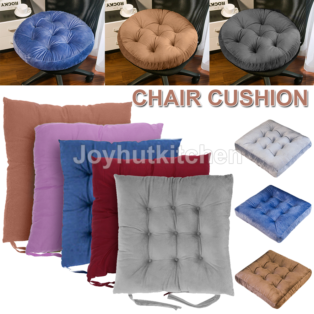 14PCS Square Cushion Furniture Chair Seat Pads Dining Bedroom Patio