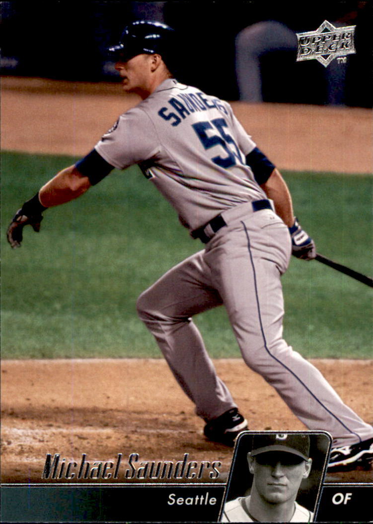 2010 Upper Deck Michael Saunders #448 Seattle Mariners