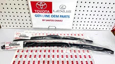 2021-2025 Sienna, 2018-2024 Camry Front Wiper Blade Set GENUINE OEM PART