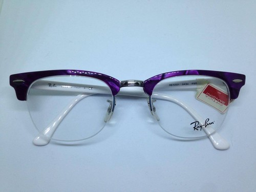RAY BAN occhiali da vista donna viola nylor RB5201 woman purple glasses  lunettes | eBay