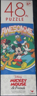 NEW Sealed Disney Mickey Mouse & Friends 48 Piece Puzzle Free Shipping ! 