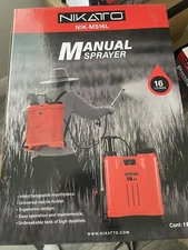 4 Gallon 16 L Garden pressure backpack sprayer , water weed killer chemical