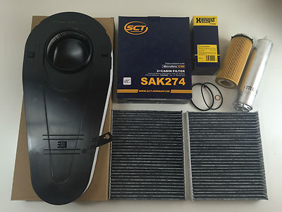 Oil Filter Stallion + Ksf Mahle + Air 2x Activated Carbon Sct Germany F10 F01