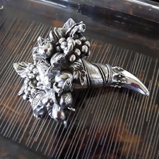 Alessandro Magrino Argento Sterling Del XX Secolo Cornucopia 