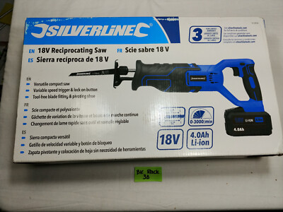 Silverline - 912834 - 18V Reciprocating Saw