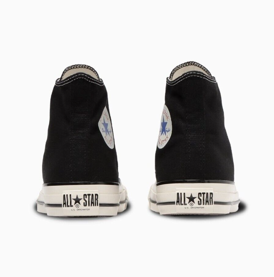 Converse Japan Canvas All Star U.S. ORIGINATOR Spec Hi Black Converse Japan Canvas All Star U.S. ORIGINATOR Spec Hi Black