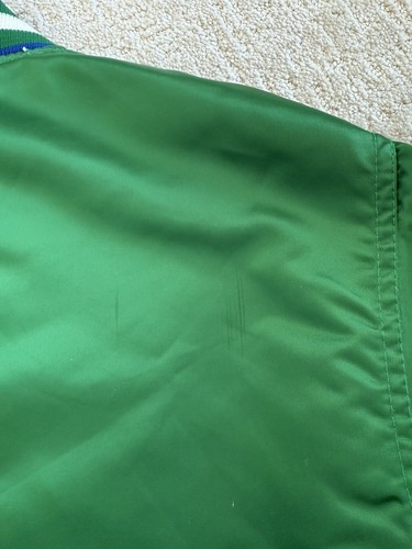 Vtg Starter Dallas Mavericks Satin Jacket Men’s Large 80s 90s - Picture 13 of 17