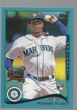 2014 Topps Update Wal-Mart Blue Border #US-220 Roenis Elias NM-MT RC Roo ID:5351