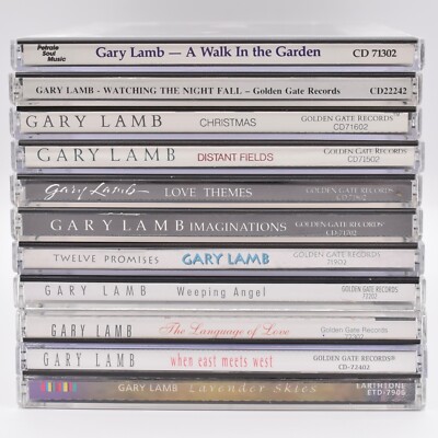 Gary Lamb 11 CD Bundle - 6 SIGNED! Piano New Age Classical Ambient Instrumental