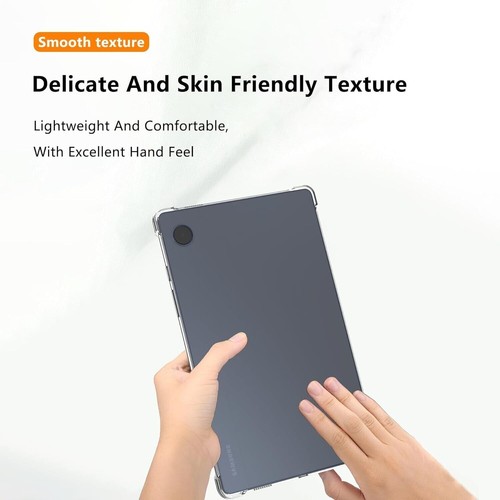For Samsung Galaxy Tab A7 Lite 8.7 S6 Lite 10.4" Transparent TPU Back Case Cover - Picture 2 of 18