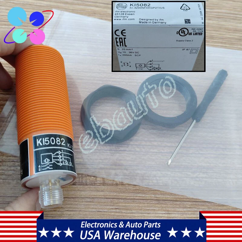 New In Box Proximity Switch Sensor For IFM KI5082 KI-3200NFAKGP2T/US