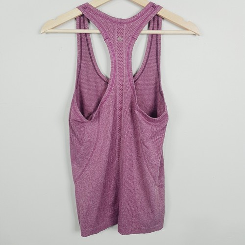 LULULEMON Womens Size L or 14 Purple Sleeveless Activewear Tank Top - Picture 3 of 4