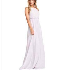 NWT Show Me Your MuMu Amanda Lavender Maxi Dress