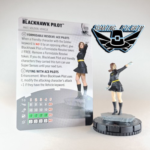 DC Heroclix BLACKHAWK PILOT - 013 COMMON Masters of Time Set #13 - 第 1/2 張圖片