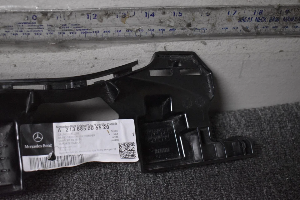 Mercedes Benz E 63 AMG S 2018-2020 4Matic amortiguador de energía OEM de fábrica Foto 3 de 4