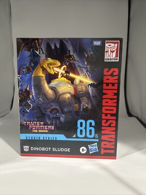 Transformers Studio Series 86-15 Leader Class Dinobot Sludge 21.5 Cm, Action Figure Convertibile - 3
