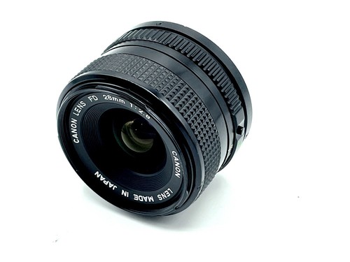 Canon 28mm f/2.8 Bayonet nFD FD-Mount Manual Focus Lens - Very Nice