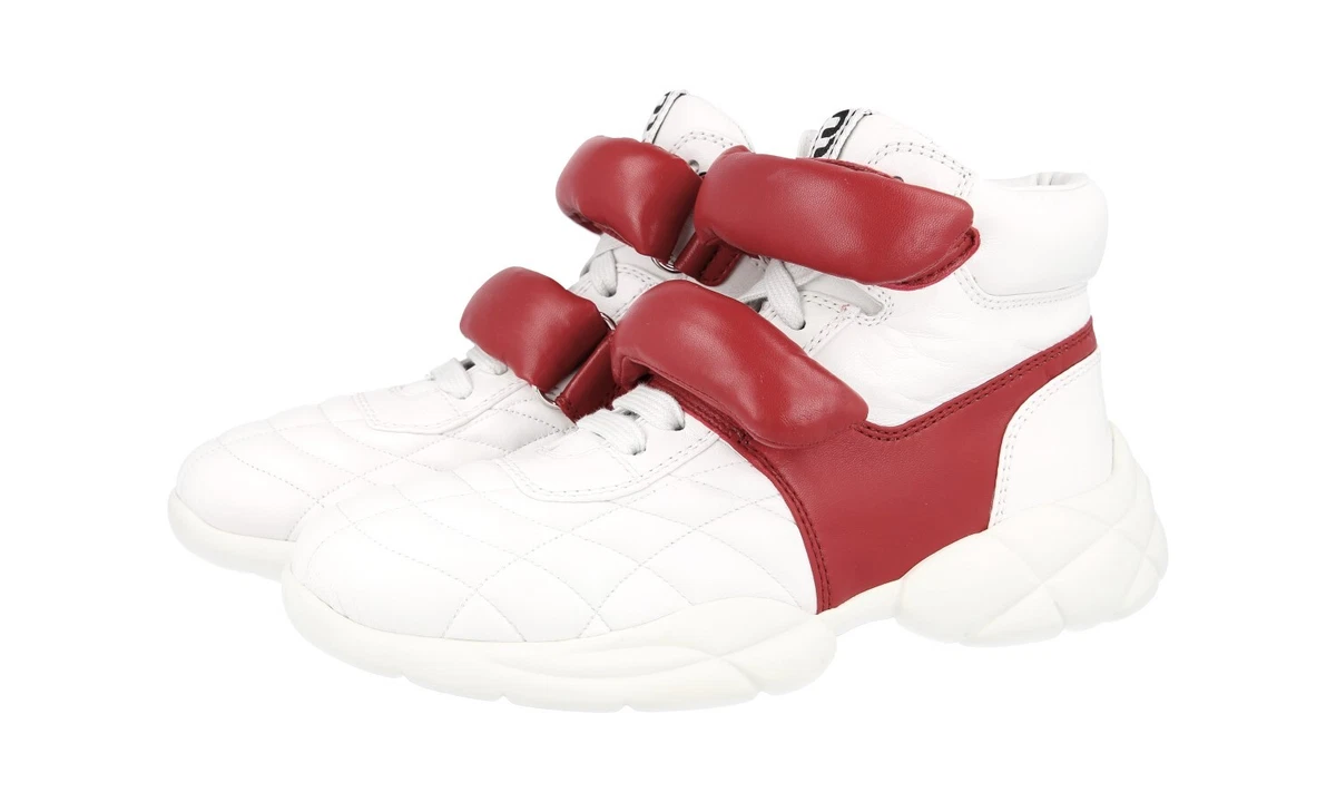 miu miu バーガンディ クリスタル スニーカー 37 Miu Miu Red Athletic Shoes for Women for sale | eBay