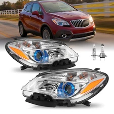 For 2013 2014 2015 2016 Buick Encore Halogen OE Style Headlights LH+RH w/ Bulbs