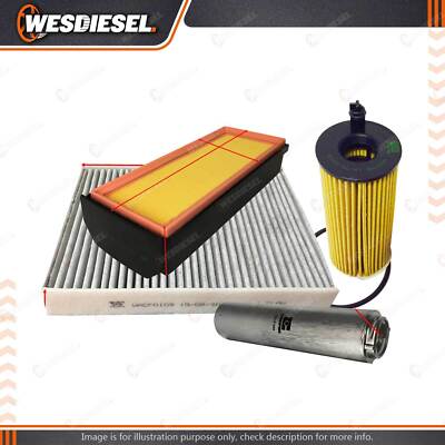 KNS Service Kit For MINI Cooper S 1.6 Petrol (06-14) – Oil, Air & Cabin Filters (M10) - View #2
