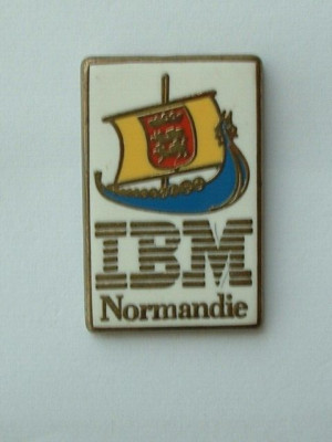 Akachafactory Pins Pin Badge Pin's Drapeau Normandie Normand Rond