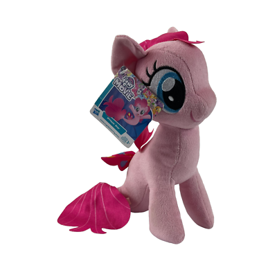 A180 My Little Pony Movie Pinkie Pie Sea Mermaid Plush 10
