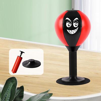 Desktop Punching Bag Suction Cup Pressure Valve Funny Gifts Relief
