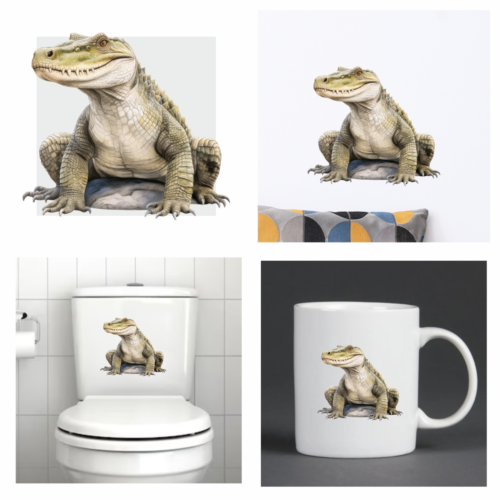 Reptil Aufkleber Tasse Laptop WC Decal Peel & Stick Wandbild Auto Dekor Grafik - Bild 21 von 28