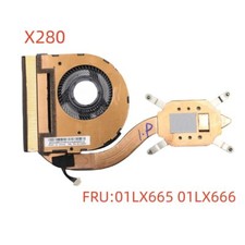 New Original For Lenovo Thinkpad X280 Laptop CPU Heatsink Cooling Fan 01LX665