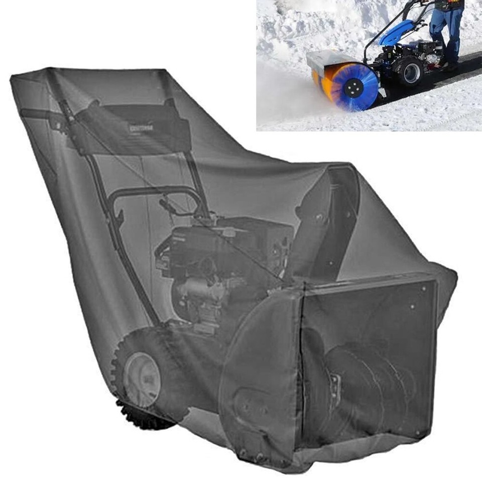 Oxford Cloth Snow Blower Cover Waterproof Snow Blower Cover Outdoor Use