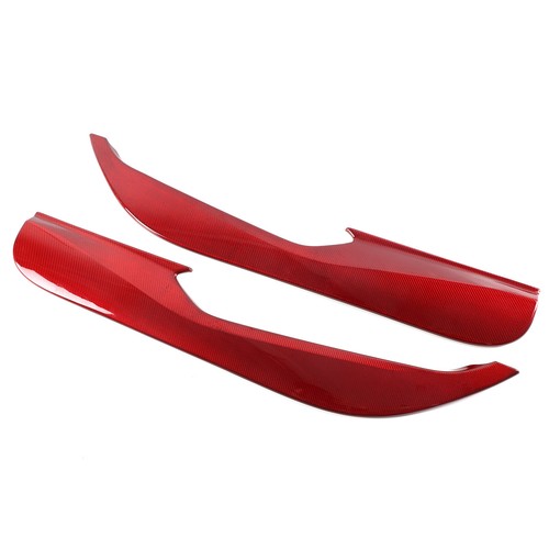 Red Real Carbon Fiber Full Interior Set Decor Cover Trim Kit for Corvette C8 20+ - Picture 250 of 444