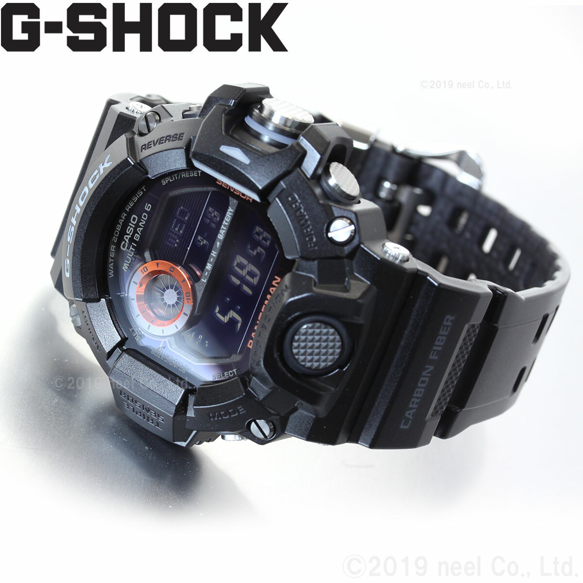 Casio G-SHOCK GW-9400BJ-1JF Master of G RANGEMAN Triple Sensor ver.3 GW-9400BJ-1