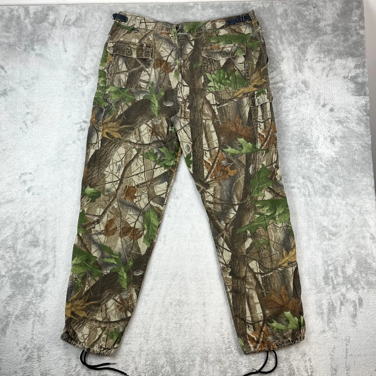 Vintage Realtree Hardwoods Mens Large Camouflage Hunting Camo