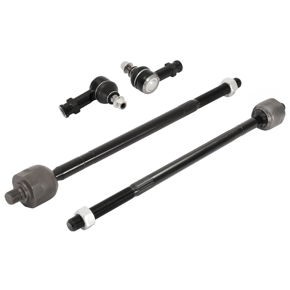 Extremos de barra de amarre interior y exterior delantero izquierdo y derecho para Ford Focus 2006-2011 4 piezas Foto 3 de 4