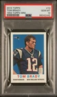 2013 Topps 1959 Topps Mini #73 Tom Brady PSA 10 Gem Mint New England Patriots
