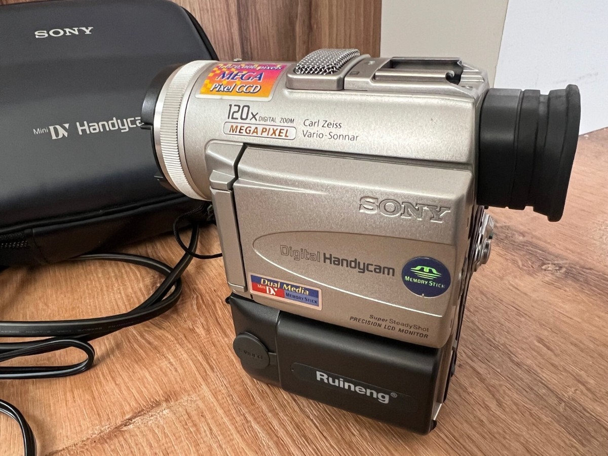 SONY miniDV HANDYCAM DCR-PC100 ⑨ Sony Handycam DCR-PC100E Mini DV Camcorder for sale online