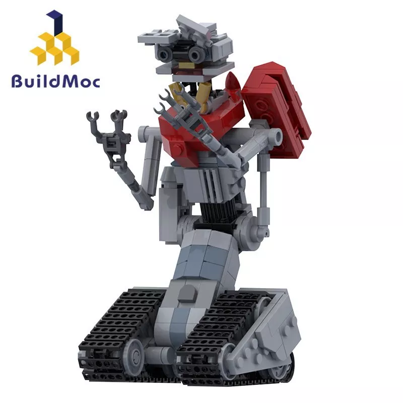 NEW Johnny 5 Building Blocks Short Circuit Robot Figure Model Building Toy 382pc - Image 2 of 3