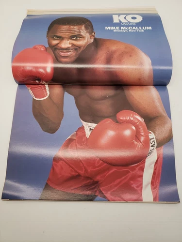 The Knockout Boxing Magazine - Newsstand, No Label- 1988 Tyson On Cover - 画像7/7
